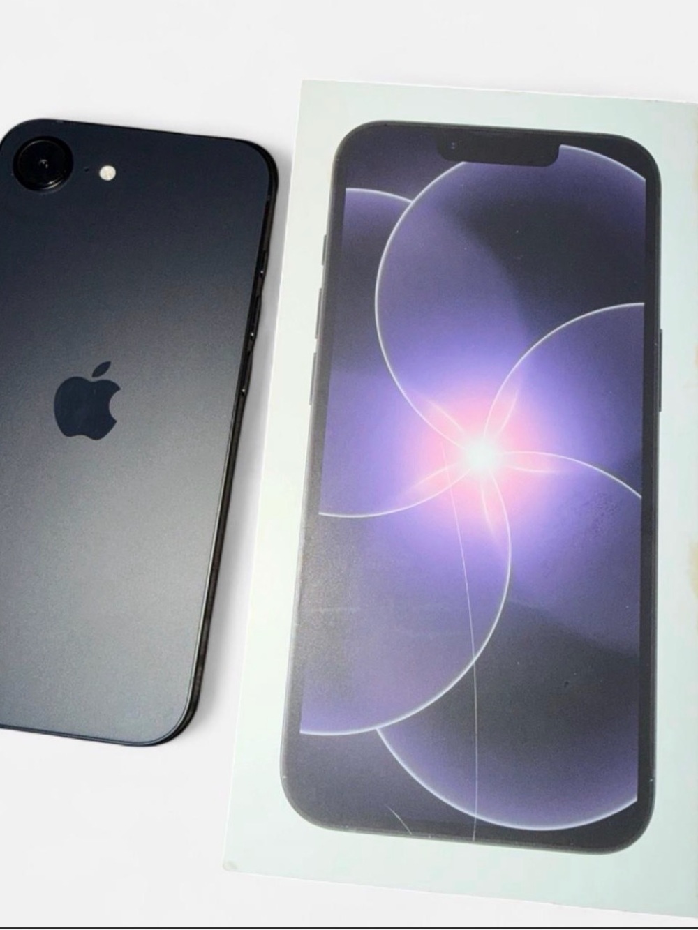 Apple iPhone - Black with Purple Display Accent